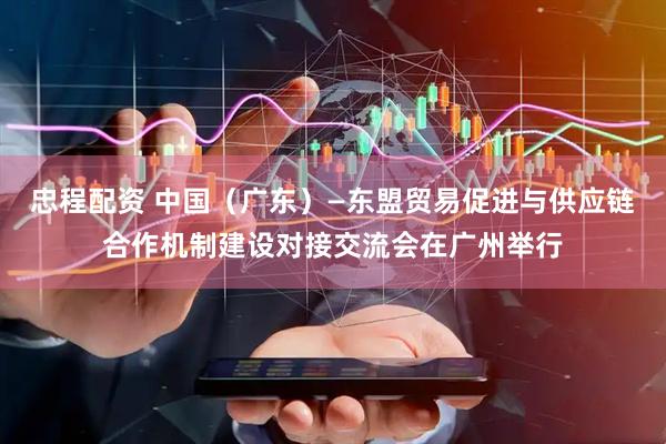 忠程配资 中国（广东）—东盟贸易促进与供应链合作机制建设对接交流会在广州举行