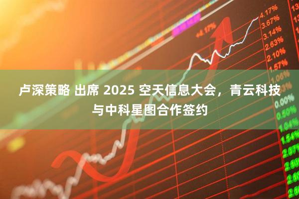 卢深策略 出席 2025 空天信息大会，青云科技与中科星图合作签约